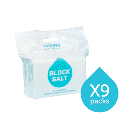 Harvey Water Softener Block Salt - 9 packs | Harvey Block Salt – Water ...