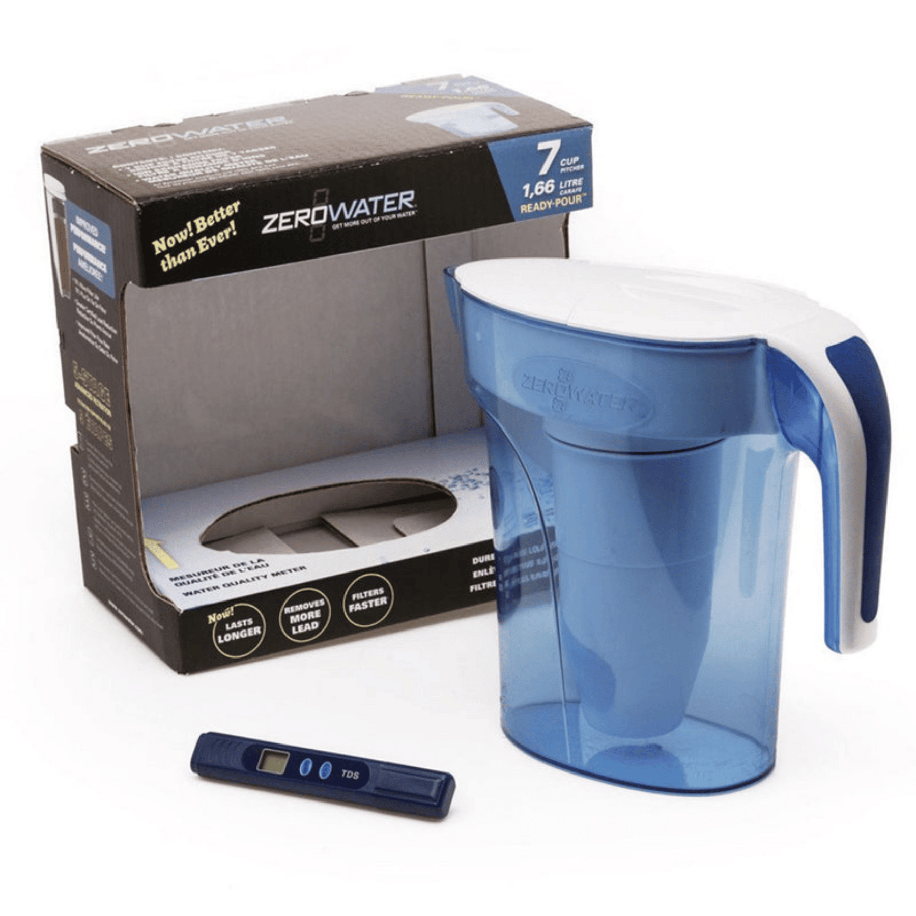 ZeroWater Water Filter Jug 1.7L Shop Affordable Water Filter Jugs